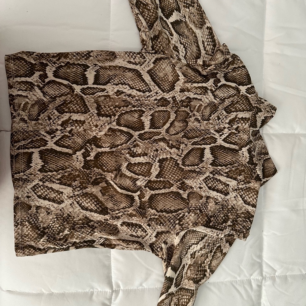Reptile Patterned Pet Apparel